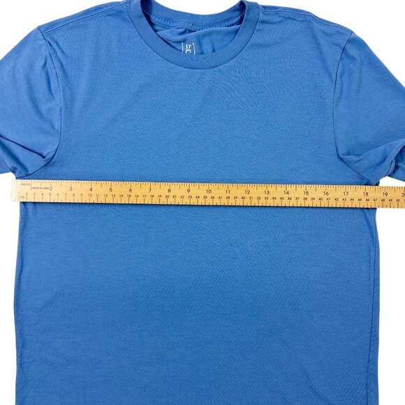 George Blue Crewneck Short Sleeve T-Shirt Men’s Size Small (34-36) - Picture 7 of 11